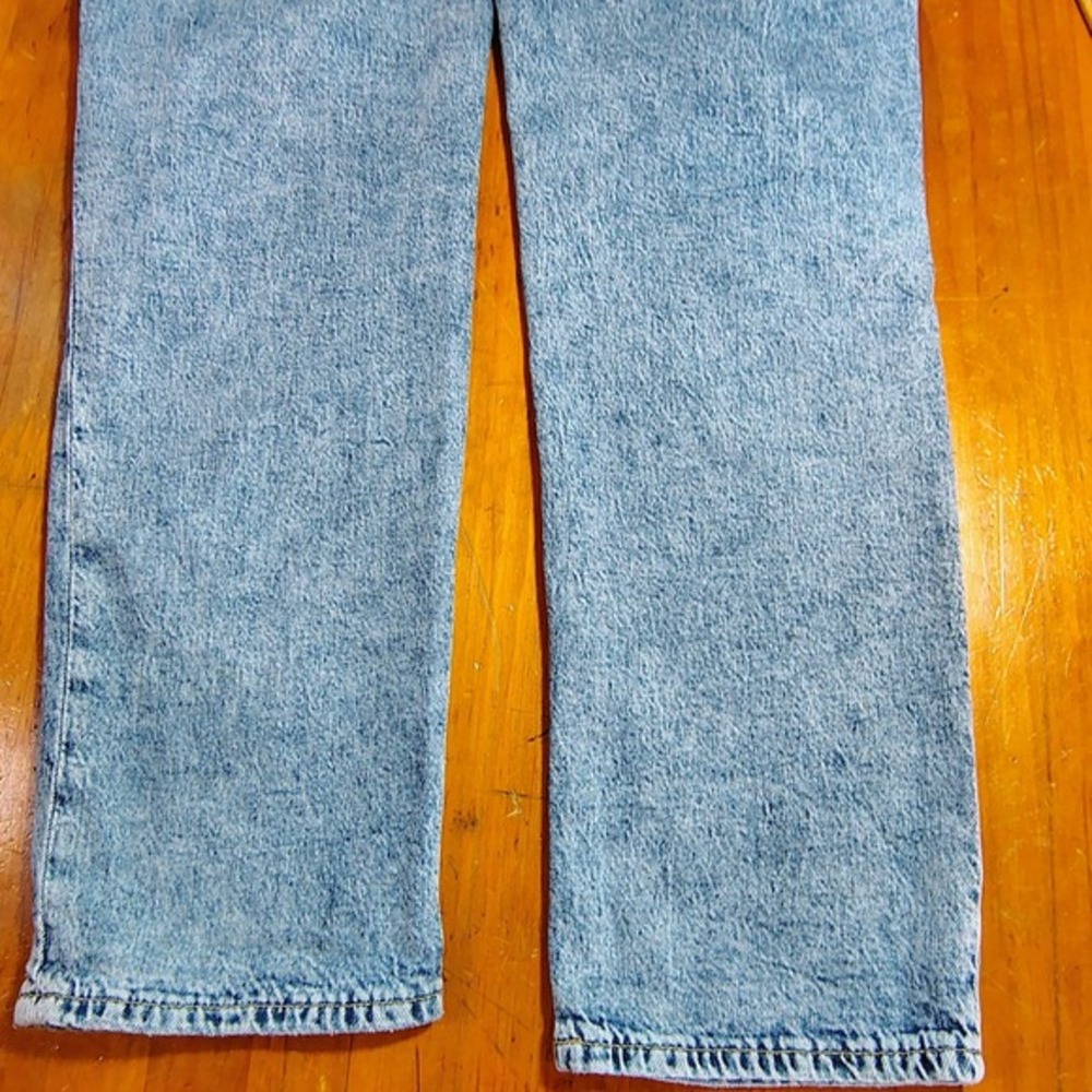 GAP Slim Boyfriend Jeans Light Wash Distressed Denim Women Size 10 30x31 y2k - Picture 7 of 8